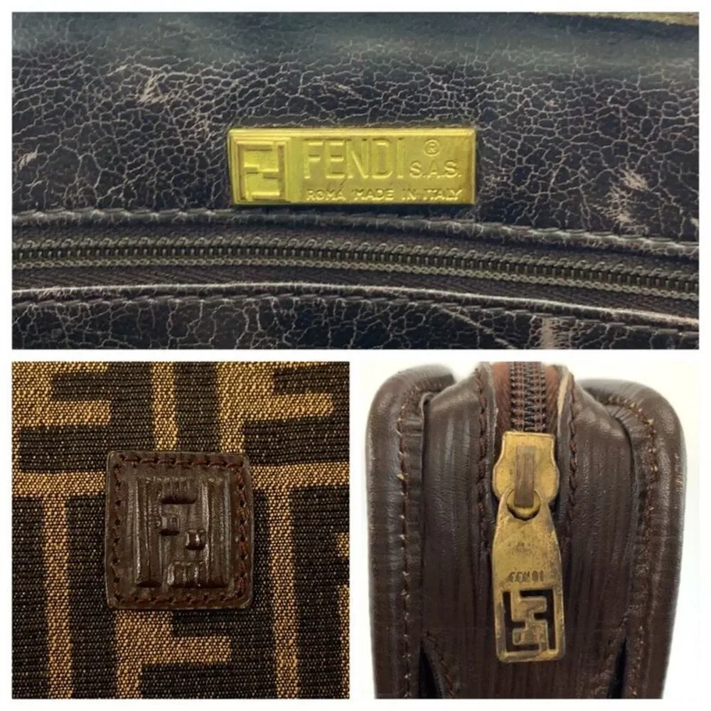 Fendi Vintage Zucca Clutch
